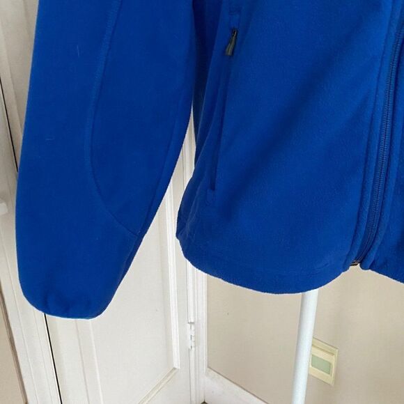 L.L. Bean Polartec Windbloc Blue Zip Up Athletic Jacket SZ S - Picture 4 of 15